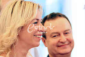 Maria Zakharova and Ivica Dacic