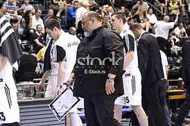  Partizan-Red Star, basketball derby game.
