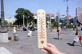 High summer temperature