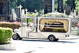 The funeral of a twenty-two year old Ognjen Ikac.
