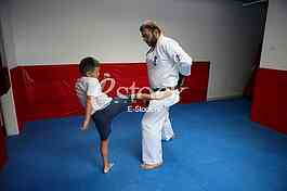 Training Kyokushin karate