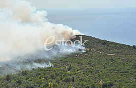 Fire in Montenegro
