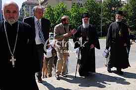 Patrijarh srpski gospodin Irinej  i Predrag Markovic