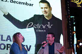 Vlado Georgijev, promotion of the concert in December
