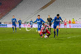 FUDBAL - 20. kolo Ling Long Super lige Srbije: Crvena zvezda - Radnik Surdulica