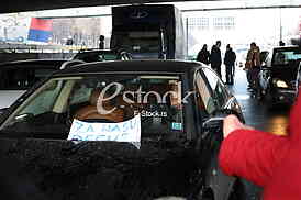 PROTEST- Blokada autoputa