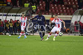Njegos Petrovic Crvena zvezda vs Tottenham