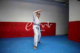 Training Kyokushin karate