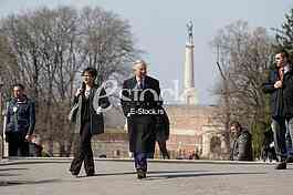 Prince Charles and Camilla in Belgrade