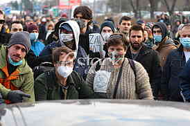 PROTEST- Blokada autoputa