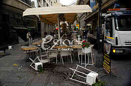 car accident in Knez Mihailova Street