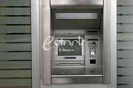 ATM cash machine - front view