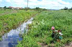 Mound in Crvenka where the murder Jelena Marjanovic from Borce