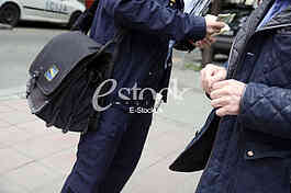 Postman gives pensions residents of Belgrade.