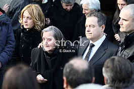 The burial of Desimir Dacic