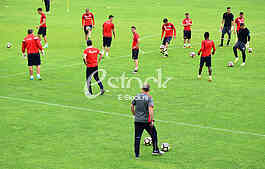  Training of football club Red Star
