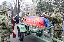 Burial of the remains Dimirija Tucovica