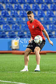 Training of the Serbian national team