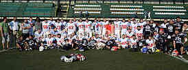 American football match