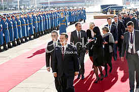 Vladimir Putin in Belgrade