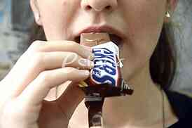 Twix and snickers chocolate candy.
