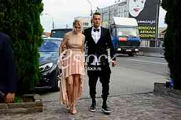 The wedding of goalkeeper Vladimir Stojkovic