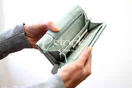 Empty wallet
