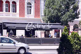 Aviator coffee shop.