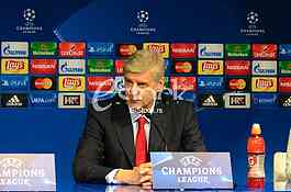 Press conference after the match of UCL