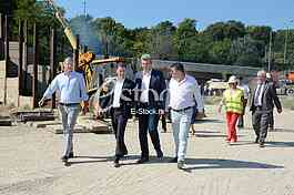 Beginning of construction in Prokop, Sinisa Mali