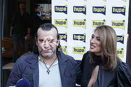 Aca Lukas, Marija Petrovic - Mara Carica, Sasa Nikolic Sasko. , promocija singla 