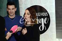 Actors Marijana Micic and Boki Peric