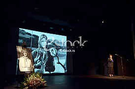 The funeral of actress Milena Dravic