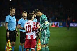 Marko Marin Manuel Nojer Crvena zvezda vs FC Bayern Munich