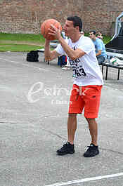 Basketball basket for happiness