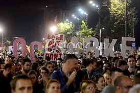 Protest Ne davimo Beograd
