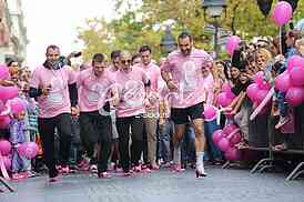 Race in the heels against Breast Cancer