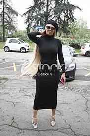 Jelena Karleusa dolazi na sud gde se sudi sa Svetlanom Cecom  Raznatovic