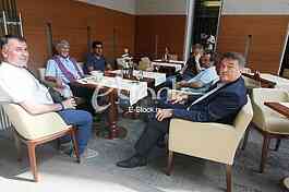 Press Conference on the charity football match to help children with cancer