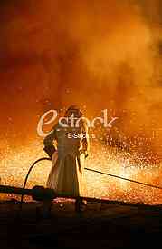 Steel worker