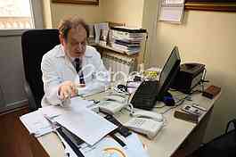 Dr Miljko Ristic.Interview for newspaper Serbia telegraph.Clinical centre Cardio.