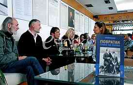 Promotion of the book  Return of Count Takovo