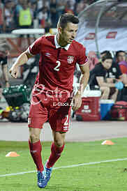  Serbia-Wales, football match.
