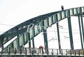 Suicide at Old Sava bridge