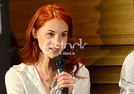 Press conference before the play 
