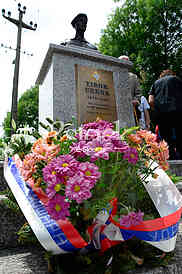 Debeljaca, unveiling of the monument to the hero of Kosara Tibor Cerna