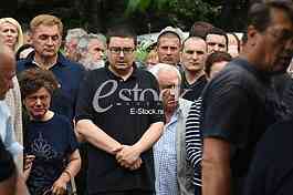 Sahrana Gorana Hadzica -Funerals Goran Hadžić