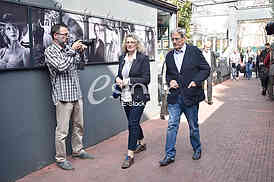 The funeral of actress Milena Dravic