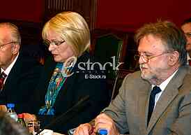 first official meeting International Monetary Fund with Serbia in the building of the National Bank of Serbia