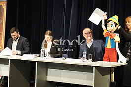 Vladan Djurkovic, Andrea Radulovic i Goran Vesic